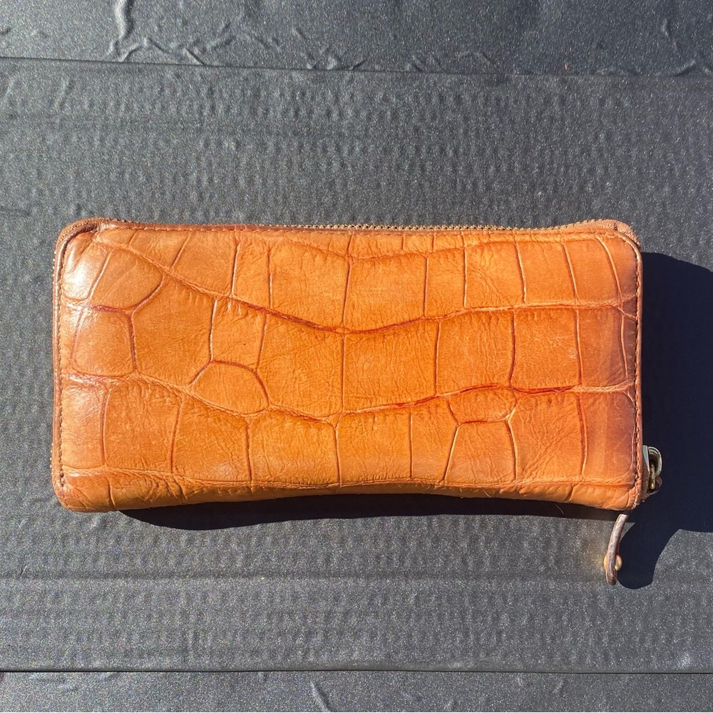 COACH 44412 MADISON 🐊 EMBOSSED ACCORDION WALLET - Picture 7 of 12